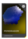 H5G REQ Visor Pendragon Legendary