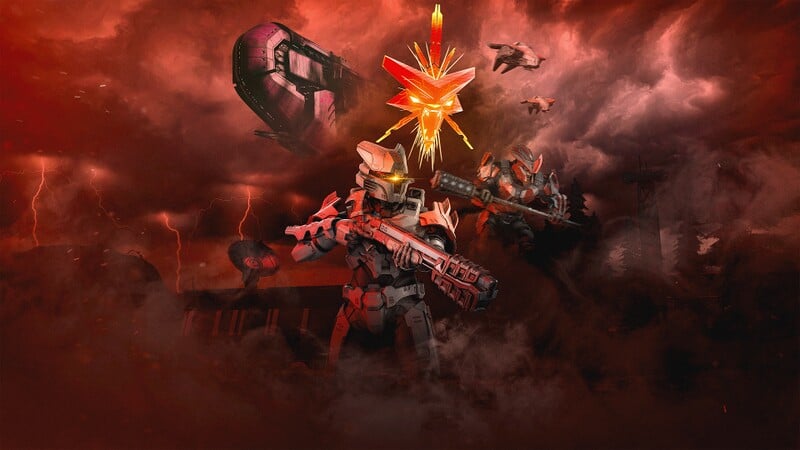 Battle for the Academy Part 2 cover art depicting Ilsa Zane at the center surrounded by her dreadnought Ghost of Kholo, Iratus, Chieftain Atticus, and two Phantoms