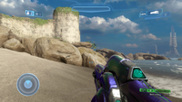 First-person view of the Zubo on Stonetown.
