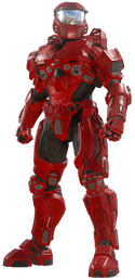 A render of Mark IV, an armor set in the Cartographer's Gift update.