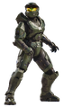 Another render of John in Halo: Campaign Evolved.