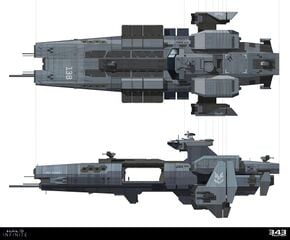 UNSC starship - Halopedia, the Halo wiki