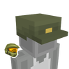 Icon for the Minecraft Character Creator item "Sgt Johnson's Cap".