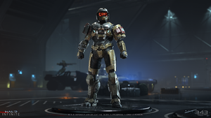 NOBLE Defender armor coating in Halo Infinite