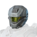 Updated icon for the ISR helmet in Halo Infinite.