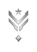 Multiplayer career rank insignia for Halo Infinite.