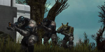 A pack of Brutes in the Halo: Reach Firefight trailer.
