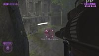 Lock-on with the Rocket Launcher in Halo 2.