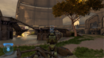 The HUD of the M68 in Halo 2: Anniversary campaign.