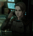 Miranda Keyes as seen in Halo Legends' Origins.