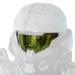 Enlisted visor icon from the Halo Infinite Multiplayer Tech Preview.