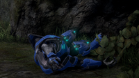 The Sangheili Minor in Halo 2: Anniversary.