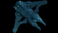 The high-poly source asset for the Banshee.