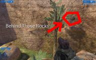 A screenshot showing the location of the easter egg.