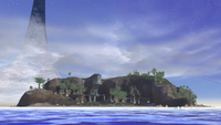 The island housing Installation 04's cartographer in Halo: Combat Evolved.