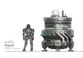 Concept art for the generator.