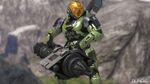 A Spartan-II wielding a Missile Pod in Halo 3.