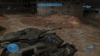 HUD of the M247T in Halo: Reach.