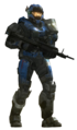 Carter in his MJOLNIR Powered Assault Armor/K variant.