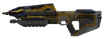 UI asset from Halo: Campaign Evolved of the MA5B assault rifle.