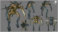 The final Drone model, cut from Halo Wars.