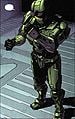 John-117 in his newly issued MJOLNIR armor in Halo: Fall of Reach.