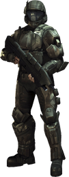 Buck with his ODST gear.