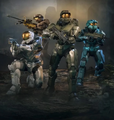 Blue Team's Armour as depicted in Halo Infinite for Blue Team (Operation)