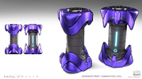 Reach concept art for a plasma cannon's fuel cell.