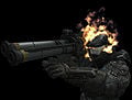 The exclusive "flaming helmet" Spartan armor effect included in the Halo: Reach Legendary Edition, much like the Bungie armor from Halo 3.