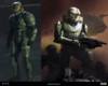 An art exploration of Master Chiefs armor in Halo Infinite.