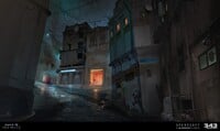 Concept art of the map.
