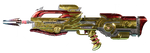 UI asset from Halo: Campaign Evolved of the BR55 battle rifle.
