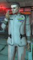 Keyes with his pipe in Halo: Combat Evolved Anniversary.