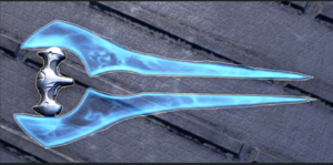 Energy sword in Halo Infinite; post-release version