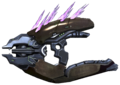 A side profile of the Halo: Reach Needler.