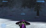 The Ghost's reticule in the HUD of Halo: Combat Evolved.