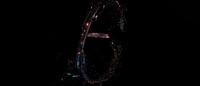 A shard breaks from the ring's main structure.