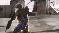 The active camouflage being used in Halo: Reach Beta.