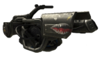 An angled view of the M7057 Defoliant Projector from Halo 3.