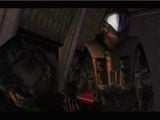 O'Brien's body (left) in Halo 2.