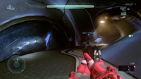 First-person view of the M6H2 in the Halo 5: Guardians Multiplayer Beta on Truth.