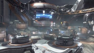 Screenshot of Prospect, a map introduced in the Warzone Firefight update.