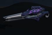 A render of the needle rifle from Halo: Fireteam Raven.
