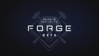 The logo for the Forge beta.