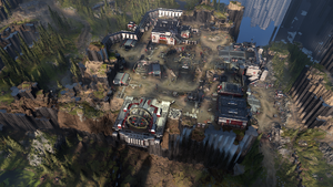 Overhead view of Annex Ridge