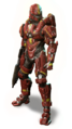 A render of the Gungnir set for Halo 4, featuring unique wrists.