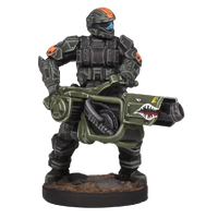 An ODST Firebreak armed with a flamethrower.