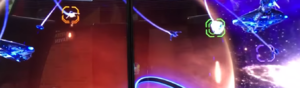 Low-quality screengrab of the Banshee segment from the HFR level Escape.