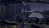 The Halo 2: Anniversary comm node on High Charity.